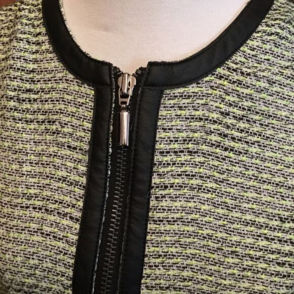 ALFANI women’s blazer jacket zip up Size 2 - Picture 4 of 5